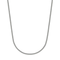 2mm Silver Flat Snake Chain