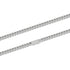 Iced Out 10mm Silver Cuban Chain