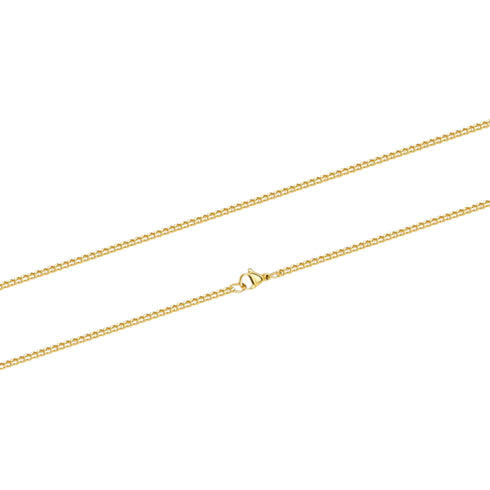 Micro Gold Cuban Link Chain