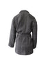 Women's Iro Coat with Shawl Collar in Grey Acrylic
