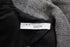 Women's Iro Coat with Shawl Collar in Grey Acrylic