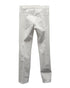 Women's Helmut Lang Straight Leg Pants in White Cotton