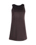 Women's Alice + Olivia Cowl Back Sleeveless Shift Dress in Black Triacetate