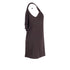 Women's Alice + Olivia Cowl Back Sleeveless Shift Dress in Black Triacetate