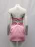 Women's Alexander Wang Cutout Mini Dress with Charms in Light Pink Polyester