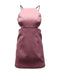 Women's Alexander Wang Cutout Mini Dress with Charms in Light Pink Polyester