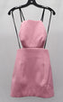 Women's Alexander Wang Cutout Mini Dress with Charms in Light Pink Polyester