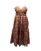 Women's Self-Portrait Azaelea Lace Dress in Pastel Pink Polyester