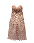 Women's Self-Portrait Azaelea Lace Dress in Pastel Pink Polyester