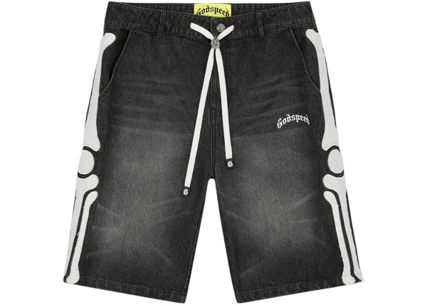 Godspeed Femur Denim Shorts Black