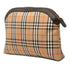 Cosmetic Pouch Vintage Check Canvas