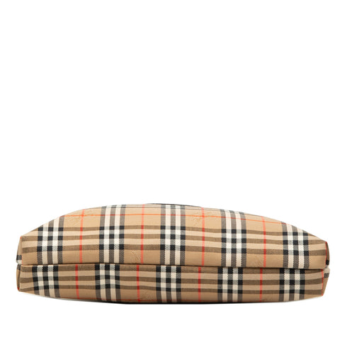 Cosmetic Pouch Vintage Check Canvas