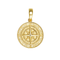 Gold Compass Pendant