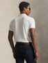 RALPH LAUREN Custom Slim Fit Soft Cotton Polo Shirt White