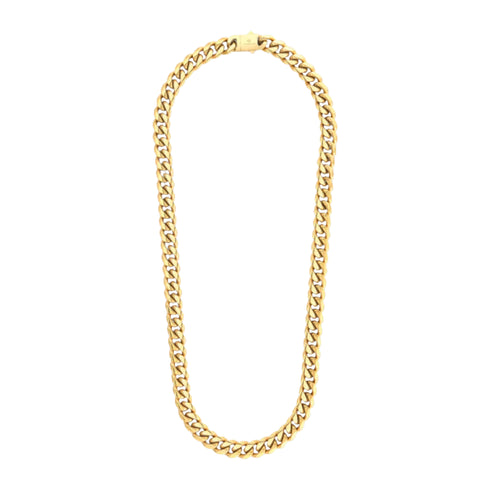 Cuban Link Chain (Gold) - 10mm