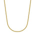 Flat Snake Chain (Gold) - 2mm