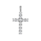 VVS Jewelry Silver Cross Pendant