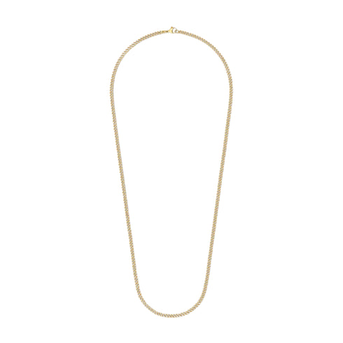 Micro Gold Cuban Link Chain