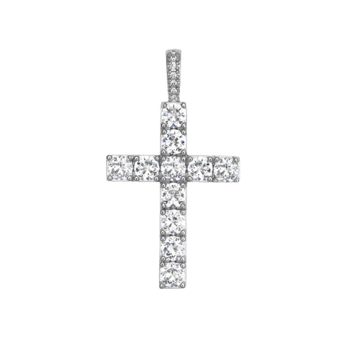 VVS Jewelry Silver Cross Pendant