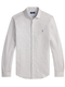 RALPH LAUREN Houndstooth Jersey Spread-Collar Shirt Natural