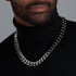 Cuban Link Chain (Silver) - 16mm