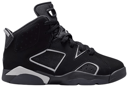 Jordan 6 Retro Black Multi-Color Reflect Silver PS
