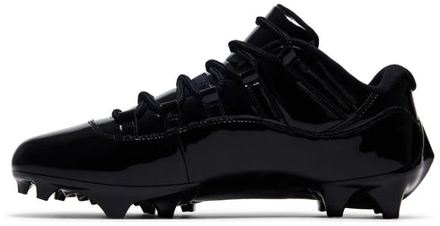 Jordan 11 Low TD Cleat Patent Black