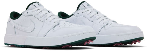 Jordan 1 Low Golf Spiked White Fir Elemental Pink