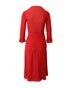 Women's Reformation Wrap Dress in Red Viscose