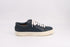 Women's Stuart Weitzman Low Top Lace-Up Sneaker in Navy Blue Leather