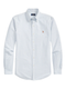 RALPH LAUREN Custom Fit Oxford Shirt Blue/White Stripe