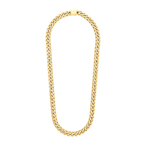 10mm Gold Cuban Link Chain