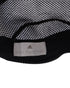 Adidas by Stella McCartney Black Mesh Hat with Transparent Visor in Black Nylon