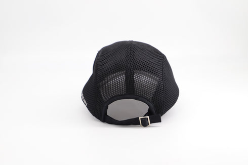 Adidas by Stella McCartney Black Mesh Hat with Transparent Visor in Black Nylon