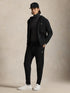 RALPH LAUREN Double-Knit Jogging Bottoms Polo Black