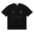 Rhude T-shirts Gothic Letter Badge Printing Cotton Casual Crew Neck Short Sleeve Men and Women