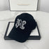 Palm Angels hats flame alphabet palm tree embroidered distressed baseball cap