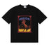 Rhude T-shirts Horse Frame Printing Cotton Casual Short Sleeve Men and Women