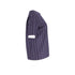 Women's Joseph Caleb Striped Shirt in Navy Blue Wool