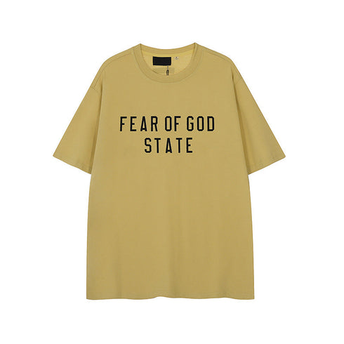 FW24 STATE T-Shirt / Shorts / Set - Yellow
