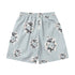 Denim Tears Shorts Yellow flower woven