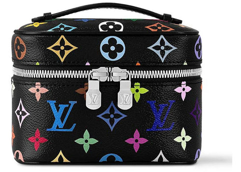 Louis Vuitton x Takashi Murakami Nice Nano Black Multicolored