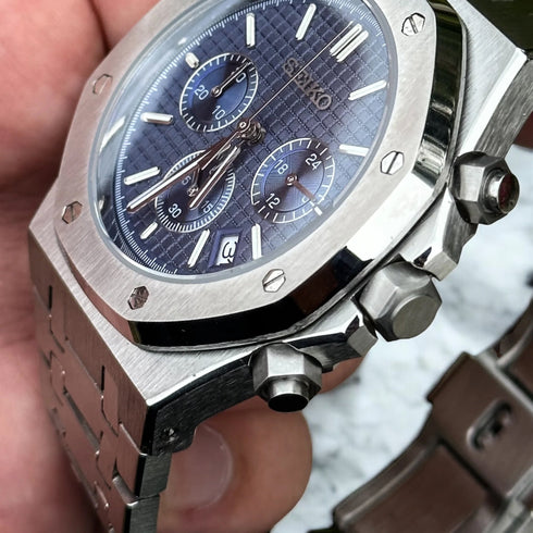 Seiko Mod Royal Chrono | Blue