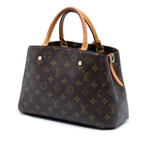 Montaigne Handbag Monogram Canvas BB