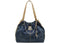 Marc Jacobs Denim Suede Cristina Tote Bag Dark Wash