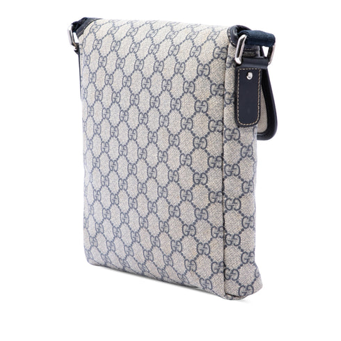 Flap Messenger GG Coated Canvas Small