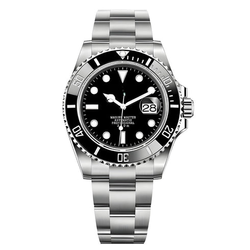 SEIKO MOD SUBMARINER | BLACK STEEL