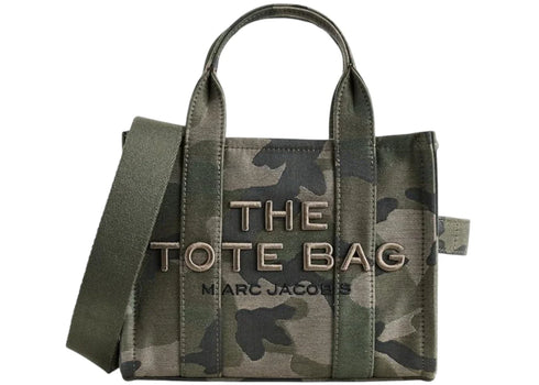 Marc Jacobs The Camo Jacquard Small Tote Bag Camo Multi