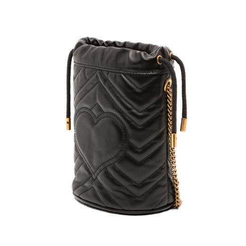 GG Marmont Bucket Bag Matelasse Leather Mini