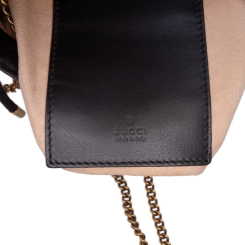 GG Marmont Bucket Bag Matelasse Leather Mini